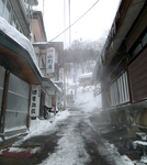 蔵王の温泉街